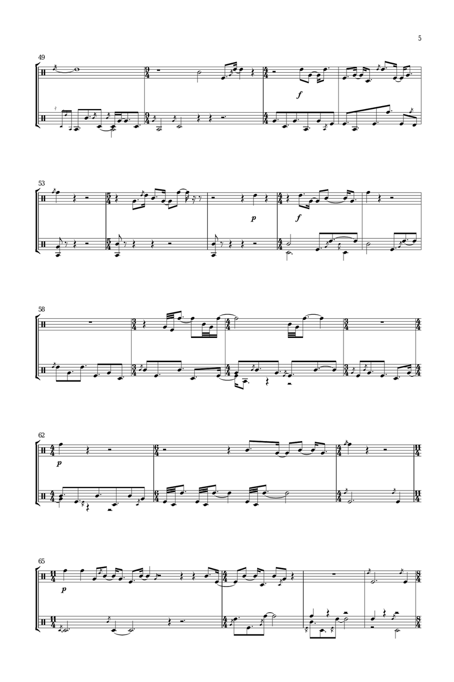 Akhroda, Pt.2 Akhroda, Pt.2 Acoustic Guitar scores gallery preview page 5