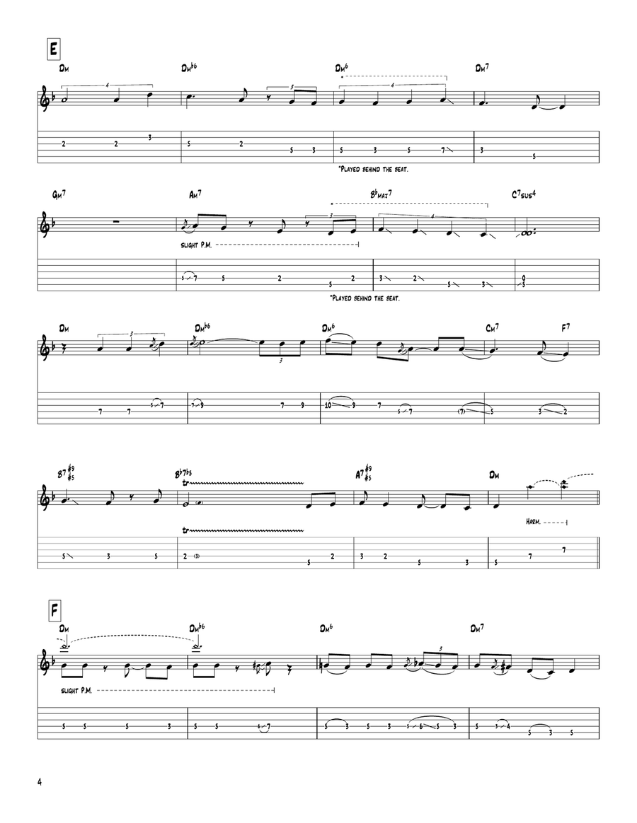 Question & Answer Question & Answer Electric Guitar scores gallery preview page 4