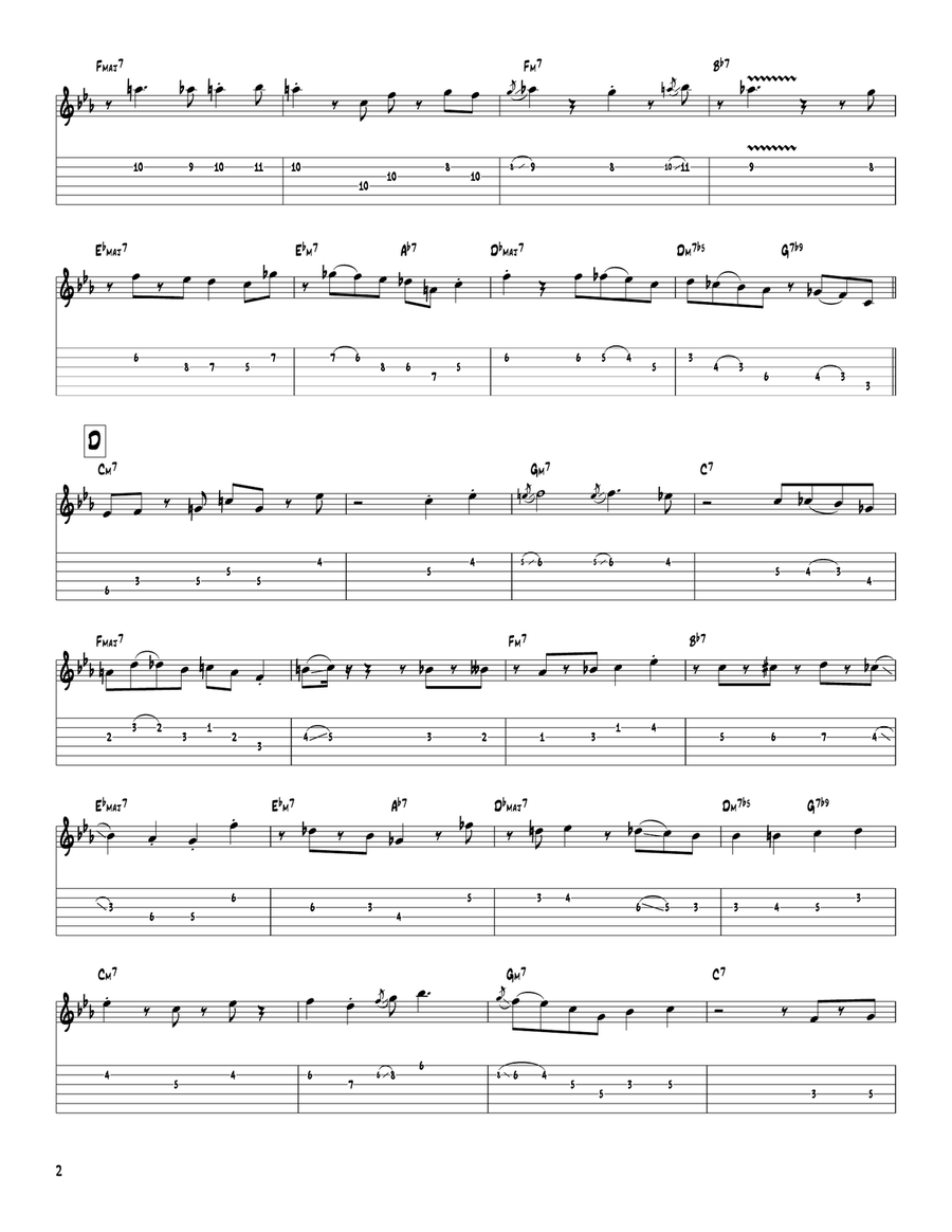 Solar Solar Electric Guitar scores gallery preview page 2