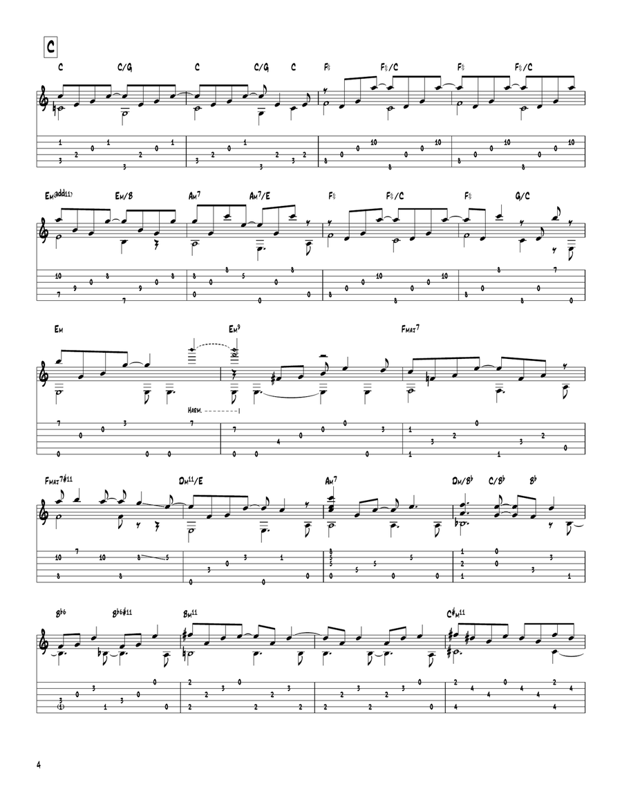 Last Train Home Last Train Home Electric Guitar scores gallery preview page 4
