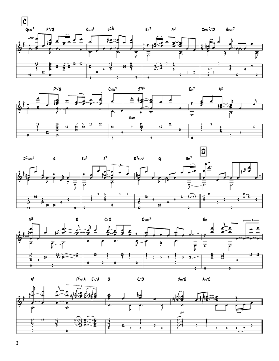 Don't Know Why Don't Know Why Acoustic Guitar scores gallery preview page 2