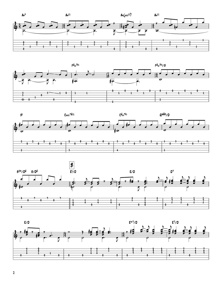 I Will Find The Way I Will Find The Way Electric Guitar scores gallery preview page 2