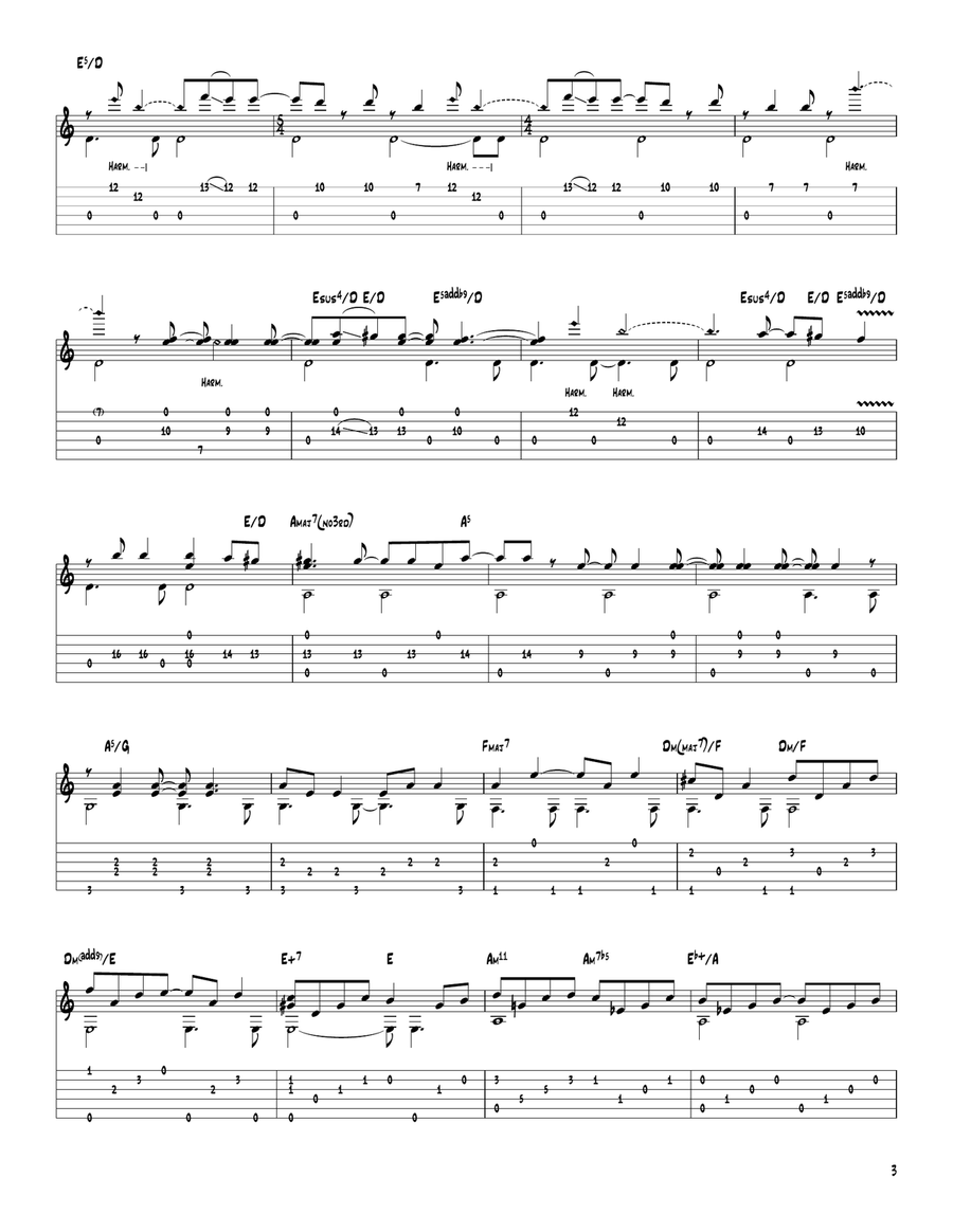 I Will Find The Way I Will Find The Way Electric Guitar scores gallery preview page 3