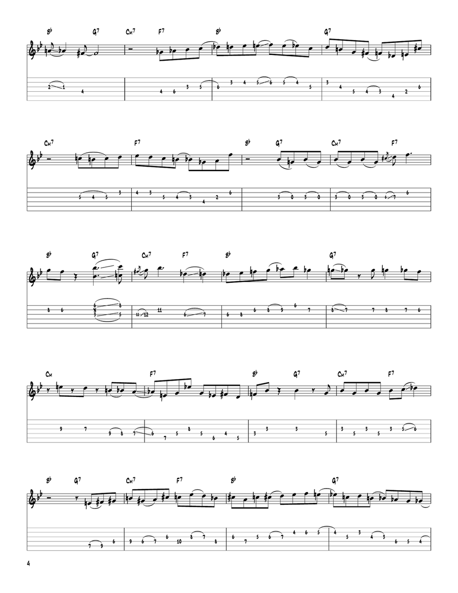 What Do You Want? Electric Guitar scores gallery preview page 4