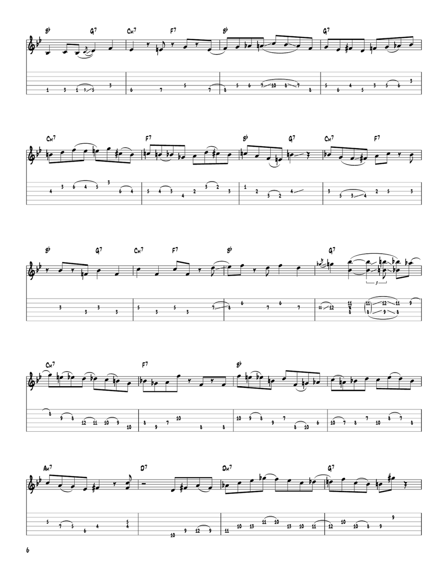 What Do You Want? Electric Guitar scores gallery preview page 6