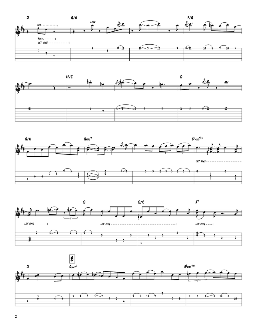Bright Size Life Bright Size Life Electric Guitar scores gallery preview page 2