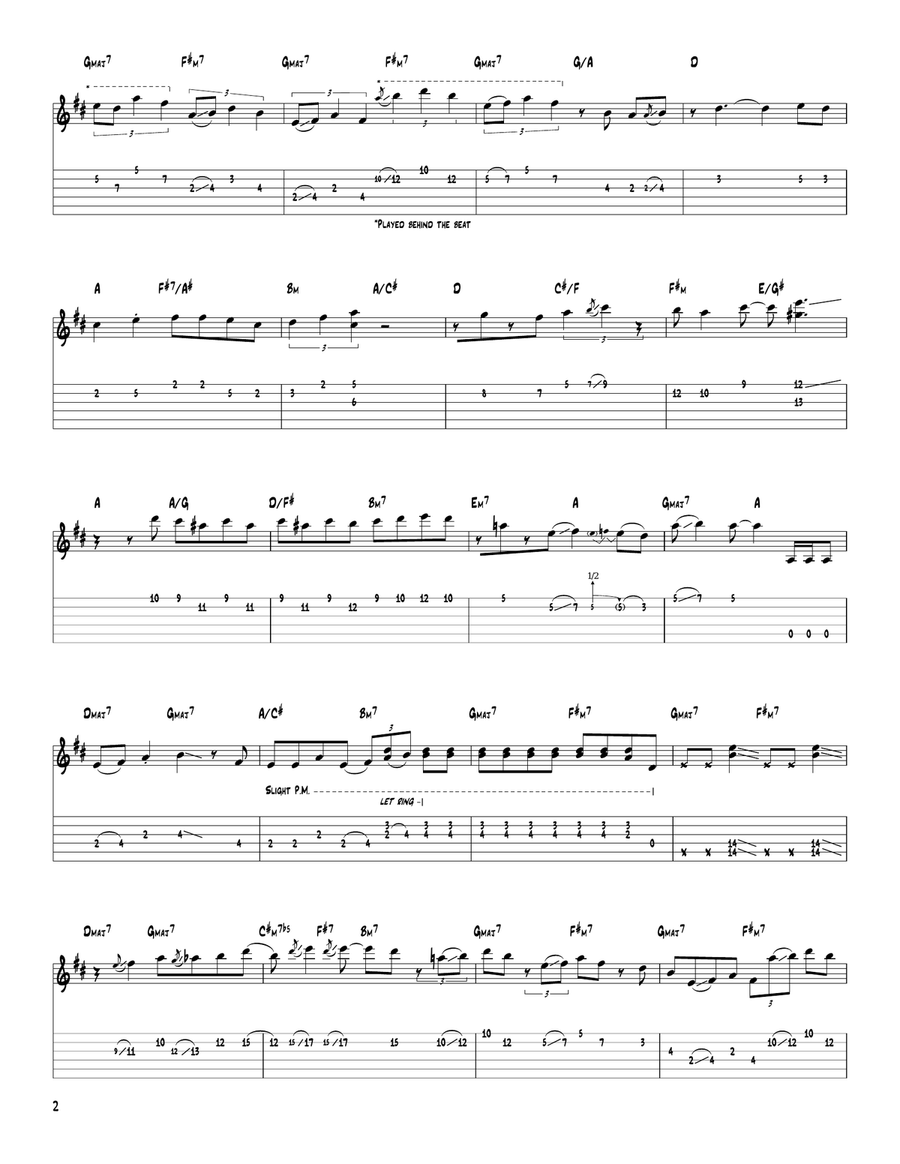 James James Electric Guitar scores gallery preview page 2