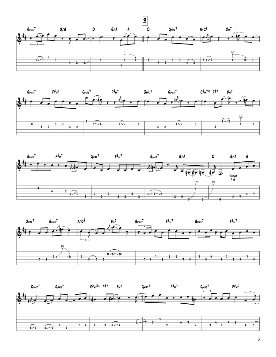 James James Electric Guitar scores gallery preview page 3