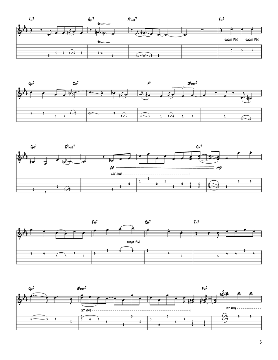So May It Secretly Begin Electric Guitar scores gallery preview page 3