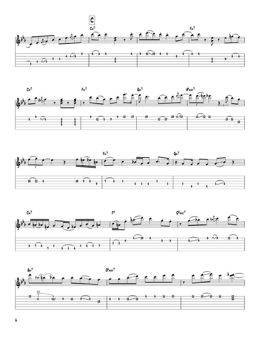 So May It Secretly Begin Electric Guitar scores gallery preview page 6