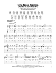 One Note Samba (Samba De Uma Nota So)