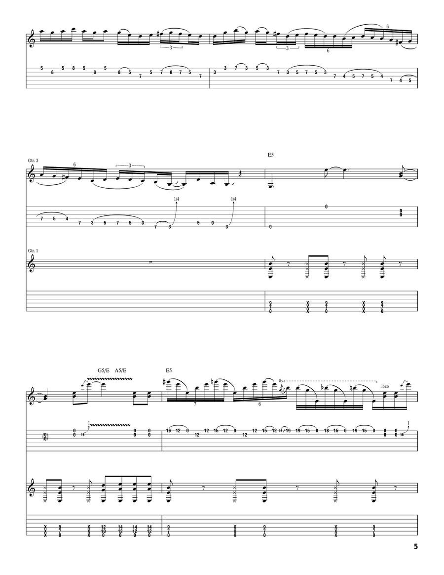 I Just Wanna Rock I Just Wanna Rock Acoustic Guitar scores gallery preview page 5