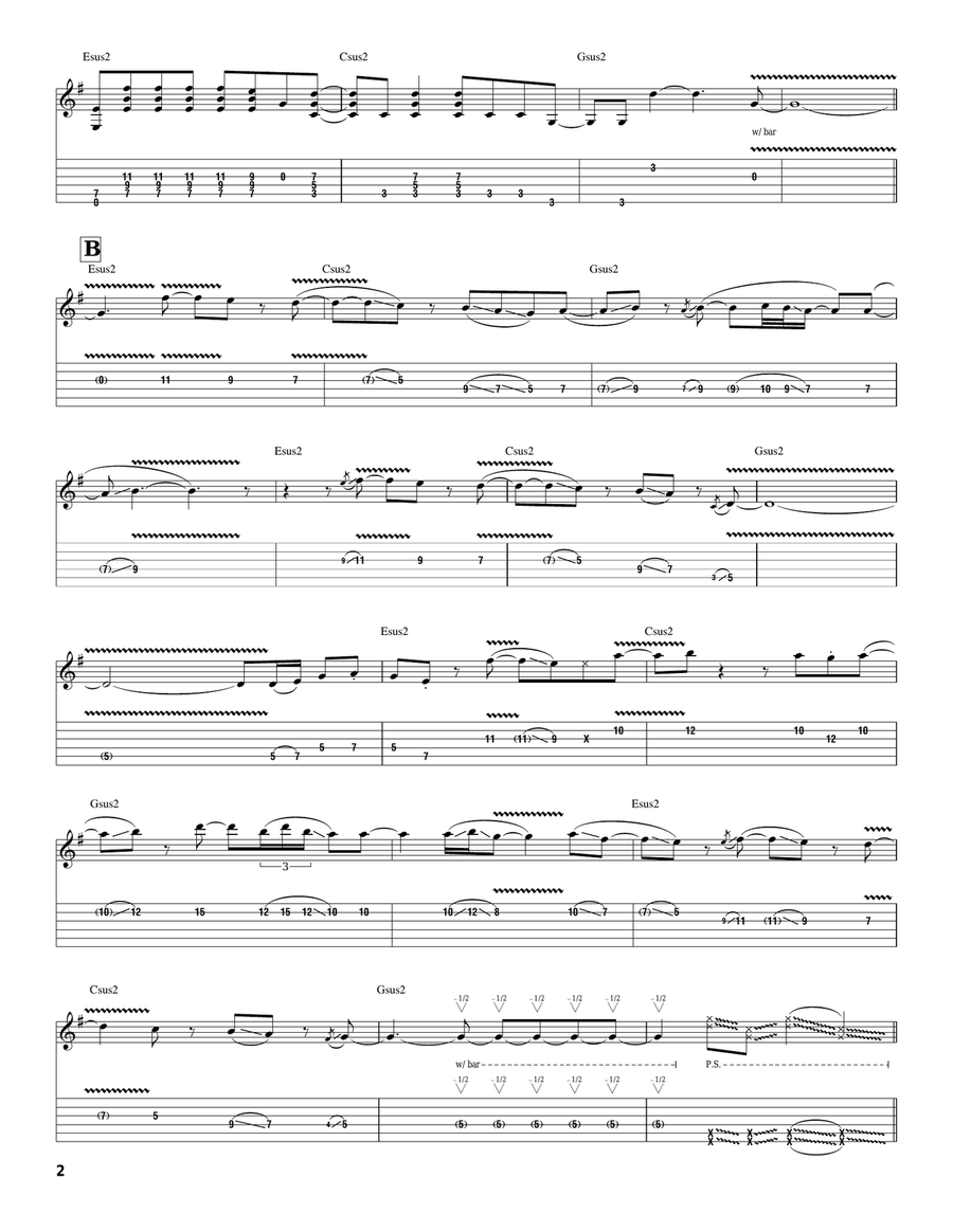 Revelation Revelation Acoustic Guitar scores gallery preview page 2