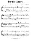 September Song