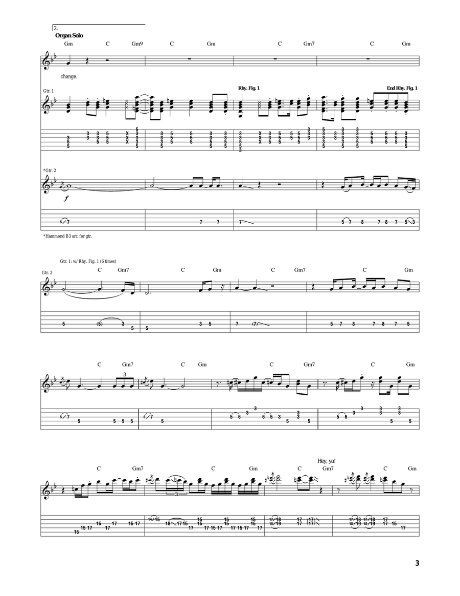 Evil Ways Evil Ways Acoustic Guitar scores gallery preview page 3