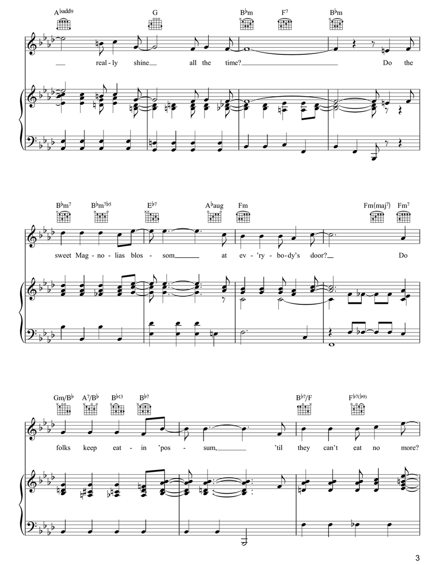 Is It True What They Say About Dixie? Guitar scores gallery preview page 3