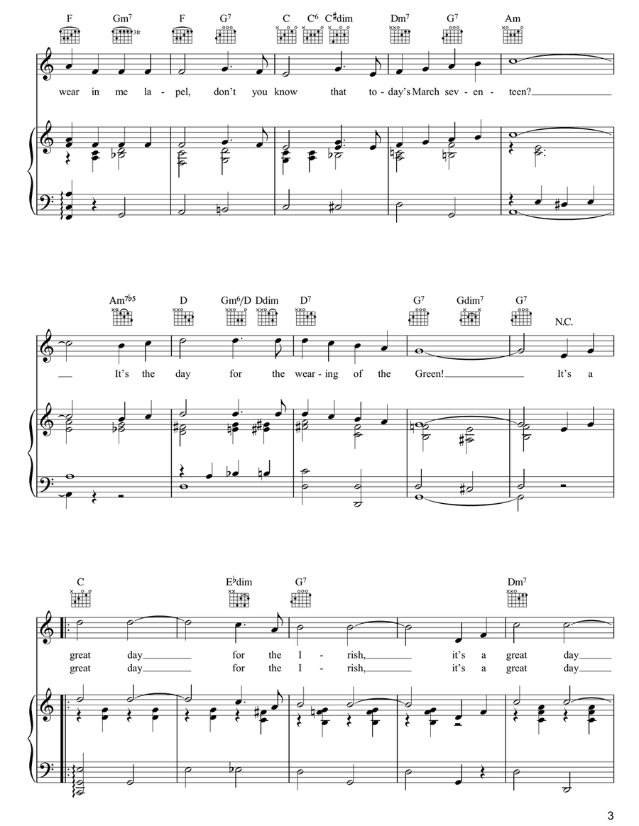 It's A Great Day For The Irish Guitar scores gallery preview page 3