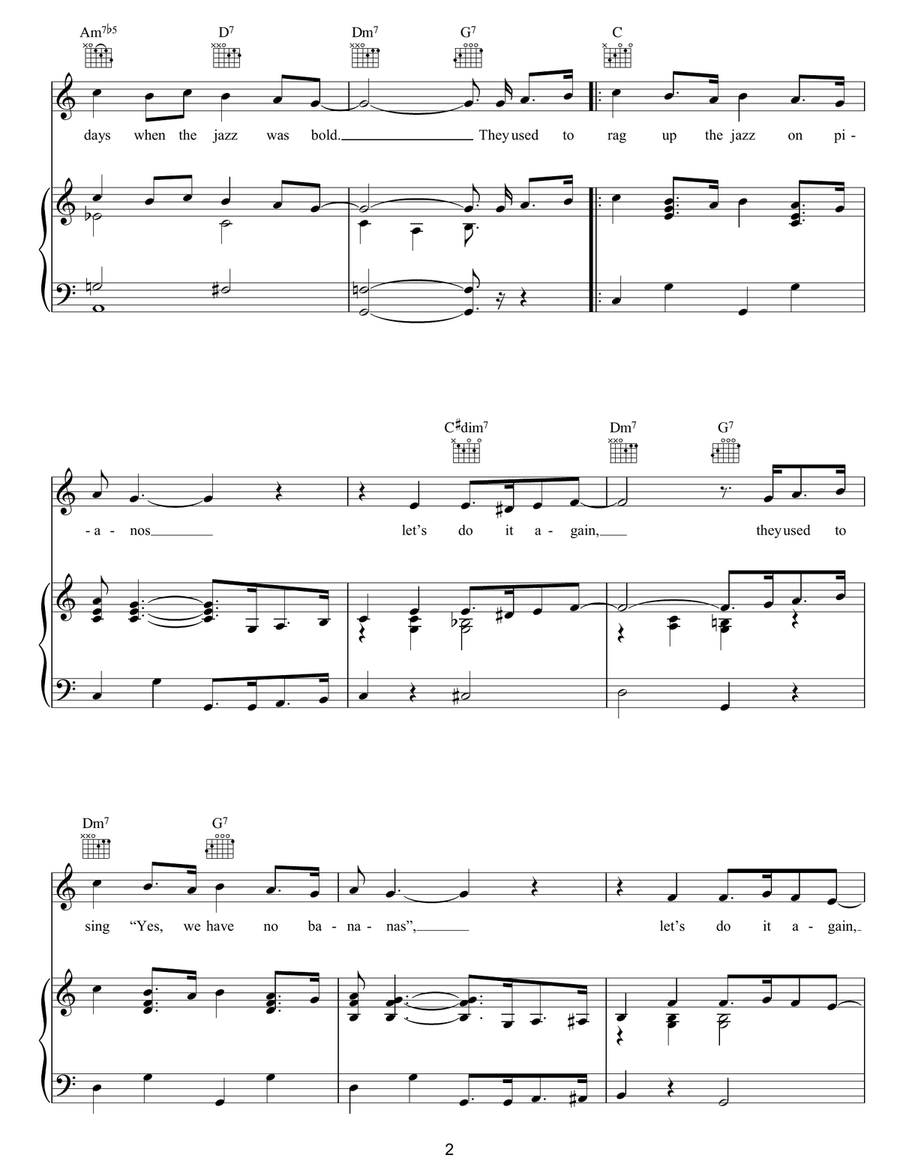 Let's Do It Again Guitar scores gallery preview page 2