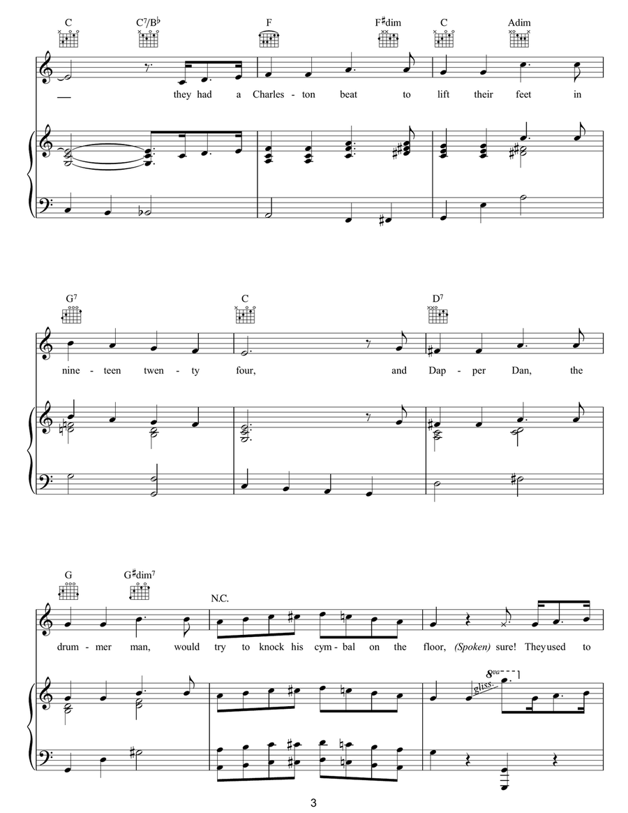 Let's Do It Again Guitar scores gallery preview page 3