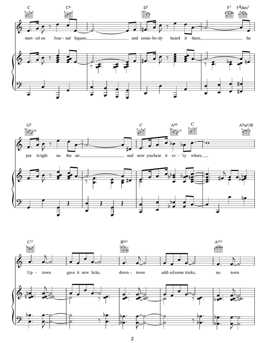 Jersey Bounce Jersey Bounce Guitar scores gallery preview page 2