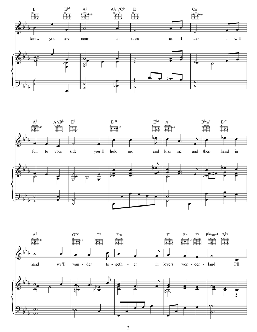 I'll Come When You Call I'll Come When You Call Piano, Vocal, Guitar scores gallery preview page 2