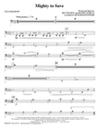 Mighty To Save - Cello/Bassoon