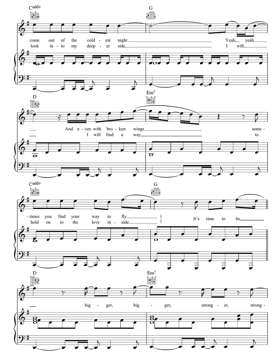 I Can Be I Can Be Acoustic Guitar scores gallery preview page 3