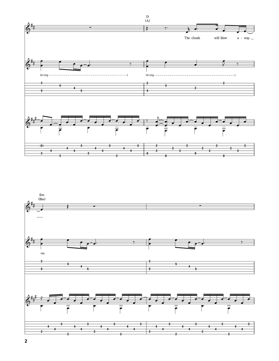 Either Way Either Way Acoustic Guitar scores gallery preview page 2