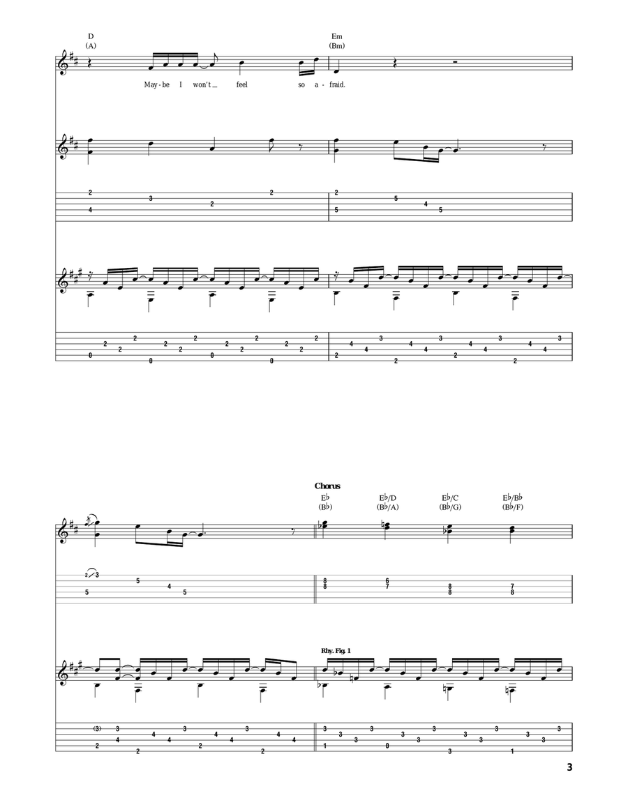 Either Way Either Way Acoustic Guitar scores gallery preview page 3