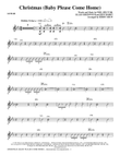 Christmas (Baby Please Come Home) - Guitar