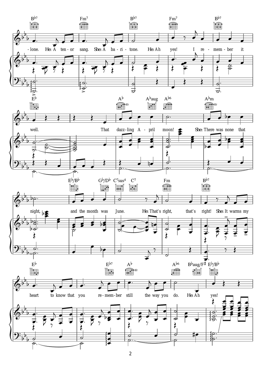 I Remember It Well I Remember It Well Guitar scores gallery preview page 2