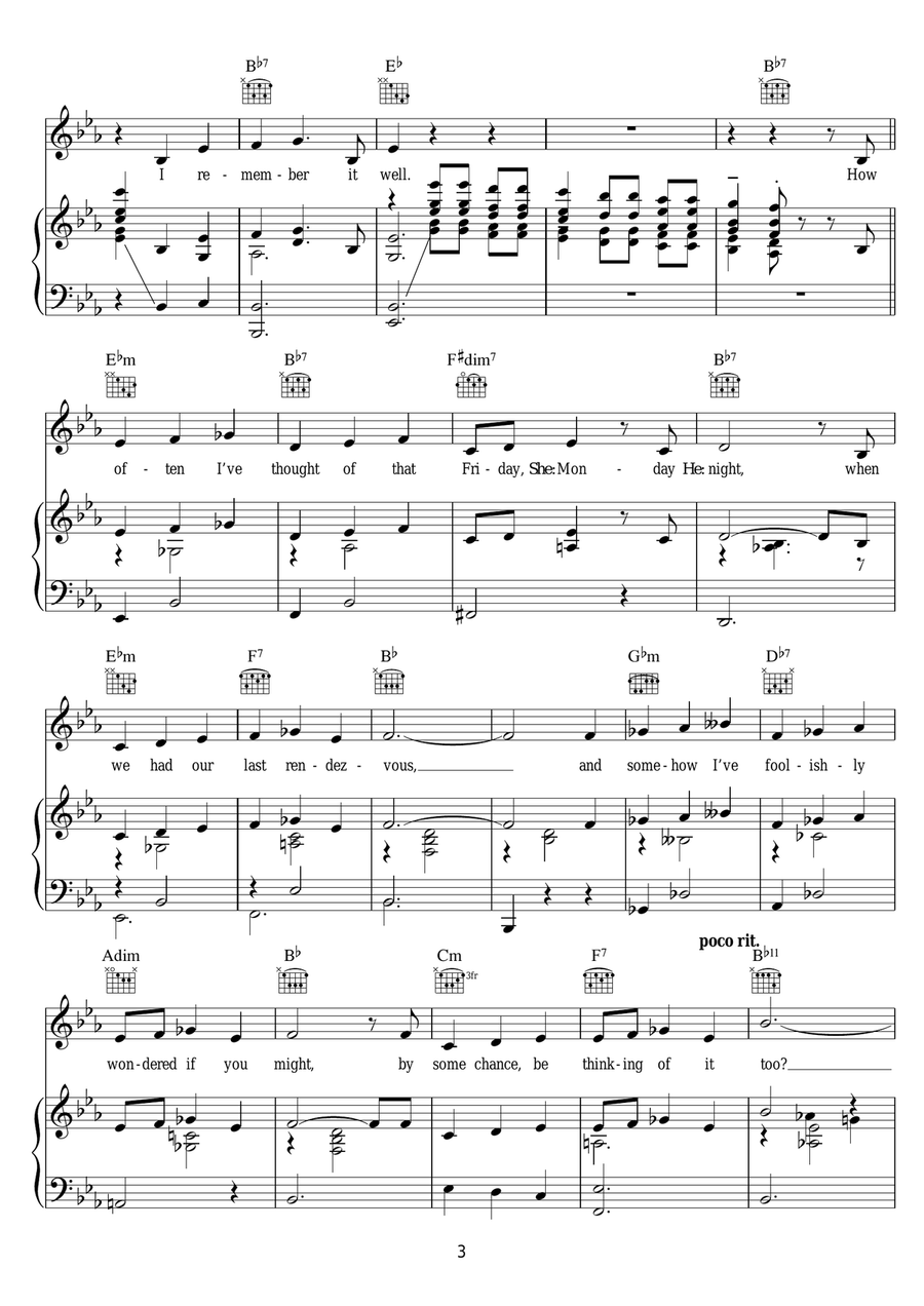 I Remember It Well I Remember It Well Guitar scores gallery preview page 3