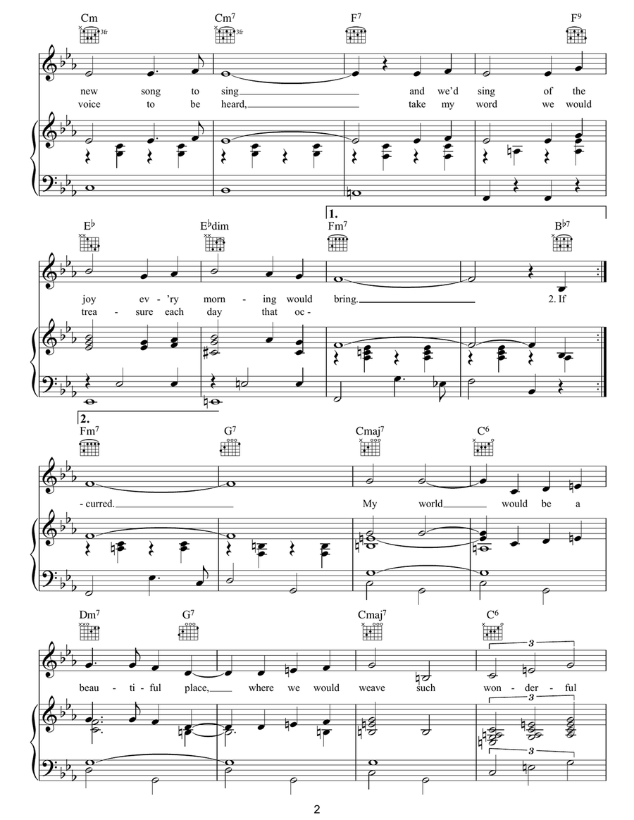 If I Ruled The World If I Ruled The World Acoustic Guitar scores gallery preview page 2