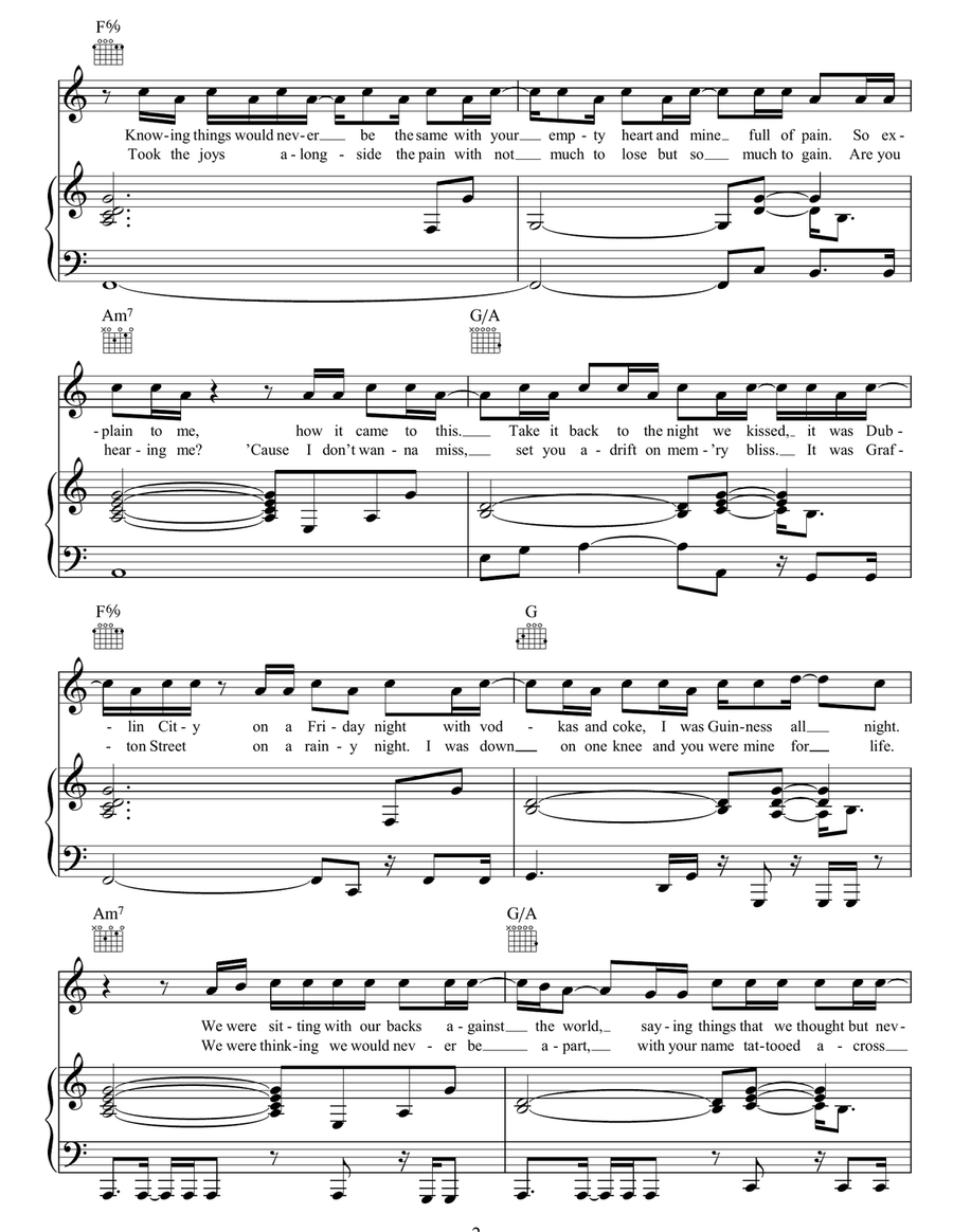Before The Worst Acoustic Guitar scores gallery preview page 2