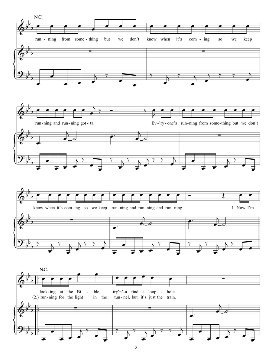Rusty Halo Rusty Halo Piano, Vocal, Guitar scores gallery preview page 2