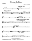 Celebrate Christmas (with O Come, All Ye Faithful) - Bb Clarinet 1