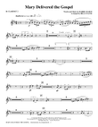 Mary Delivered The Gospel - Bb Clarinet 2