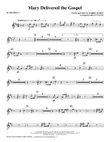 Mary Delivered The Gospel - Bb Trumpet 3