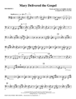 Mary Delivered The Gospel - Trombone 3