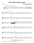 Mary Delivered The Gospel - Violin 1