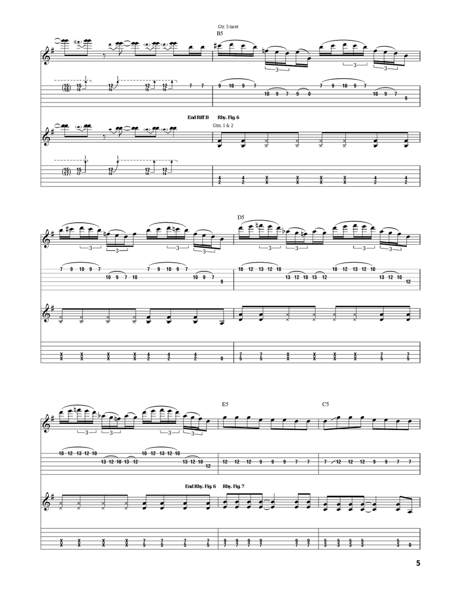 Sounds Of Impalement Sounds Of Impalement Acoustic Guitar scores gallery preview page 5