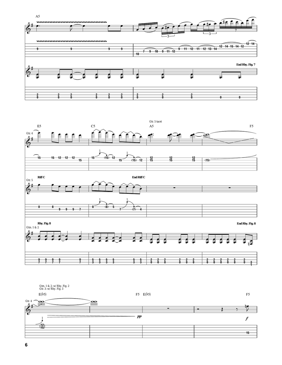 Sounds Of Impalement Sounds Of Impalement Acoustic Guitar scores gallery preview page 6