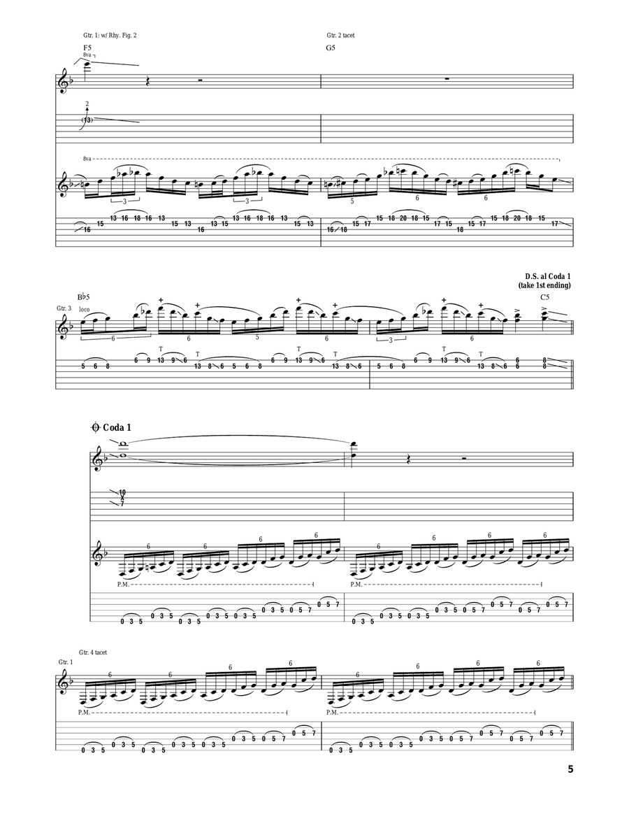Heretic's Fork Heretic's Fork Acoustic Guitar scores gallery preview page 5