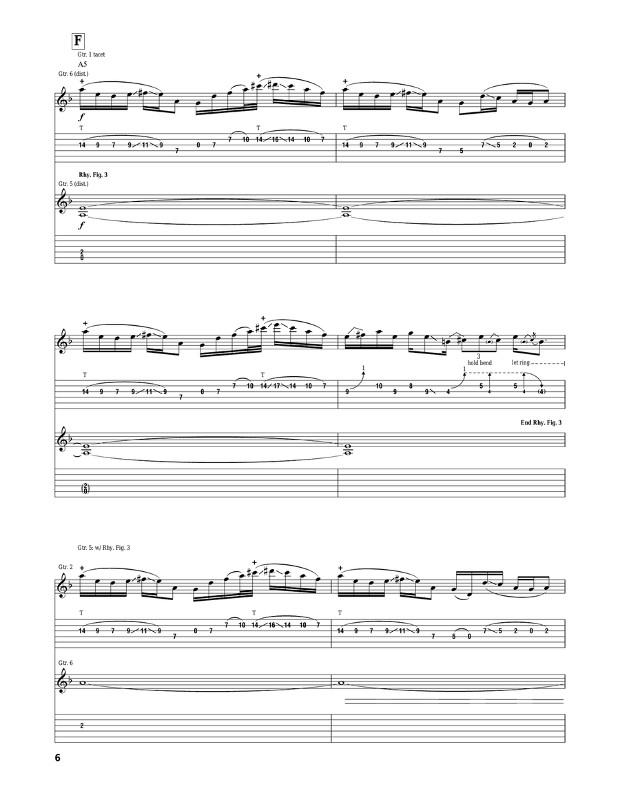 Heretic's Fork Heretic's Fork Acoustic Guitar scores gallery preview page 6