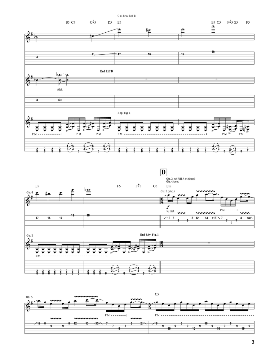The Judas Cradle The Judas Cradle Acoustic Guitar scores gallery preview page 3
