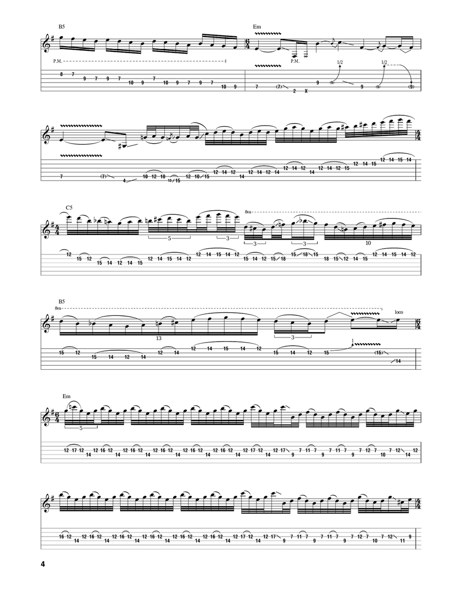 The Judas Cradle The Judas Cradle Acoustic Guitar scores gallery preview page 4