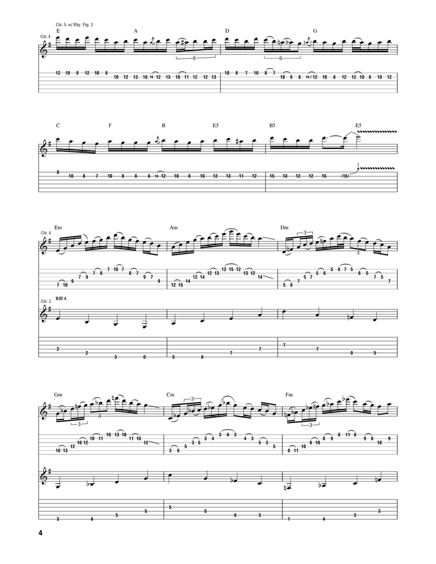 Scavenger's Daughter Scavenger's Daughter Acoustic Guitar scores gallery preview page 4