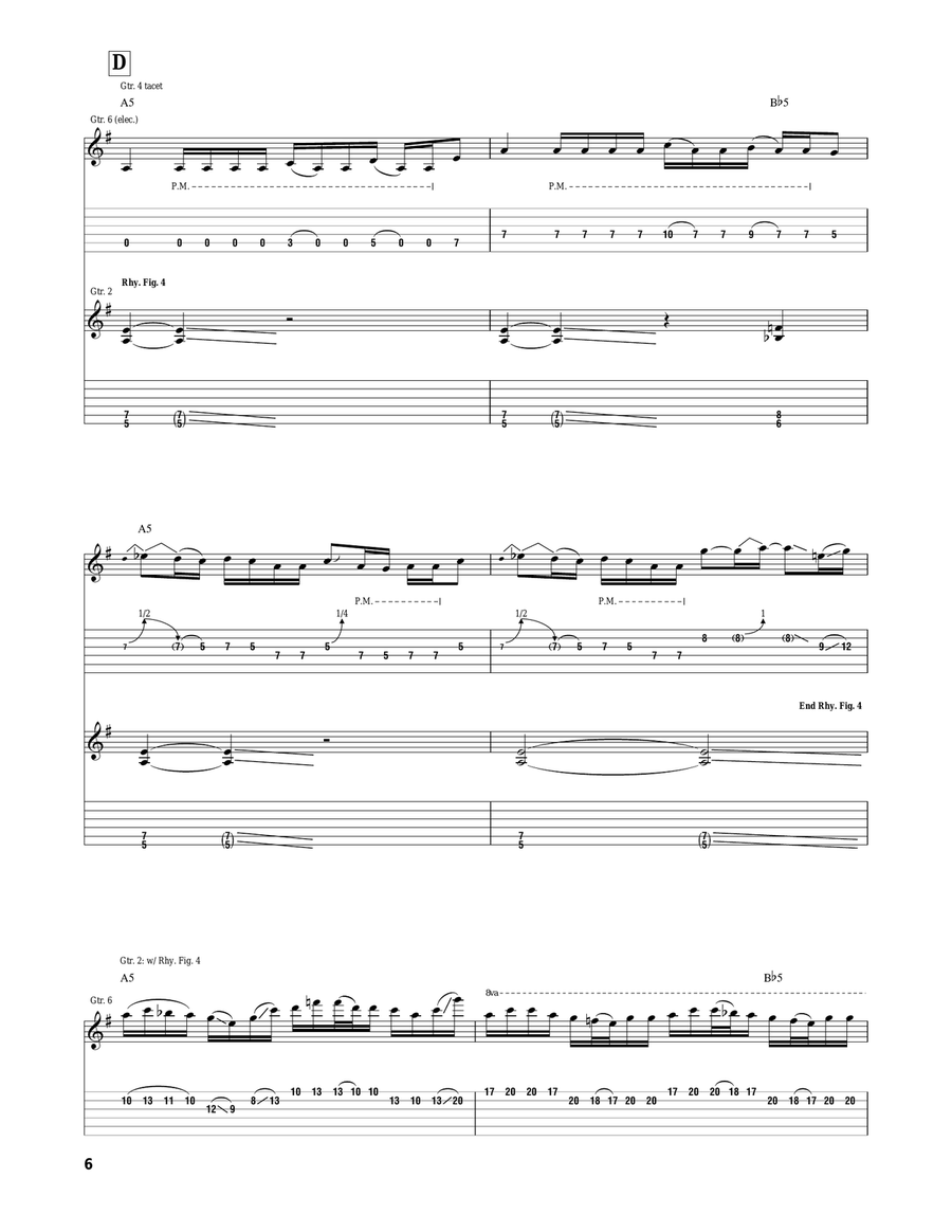 Scavenger's Daughter Scavenger's Daughter Acoustic Guitar scores gallery preview page 6