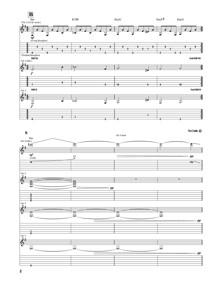 Requiem Requiem Acoustic Guitar scores gallery preview page 2