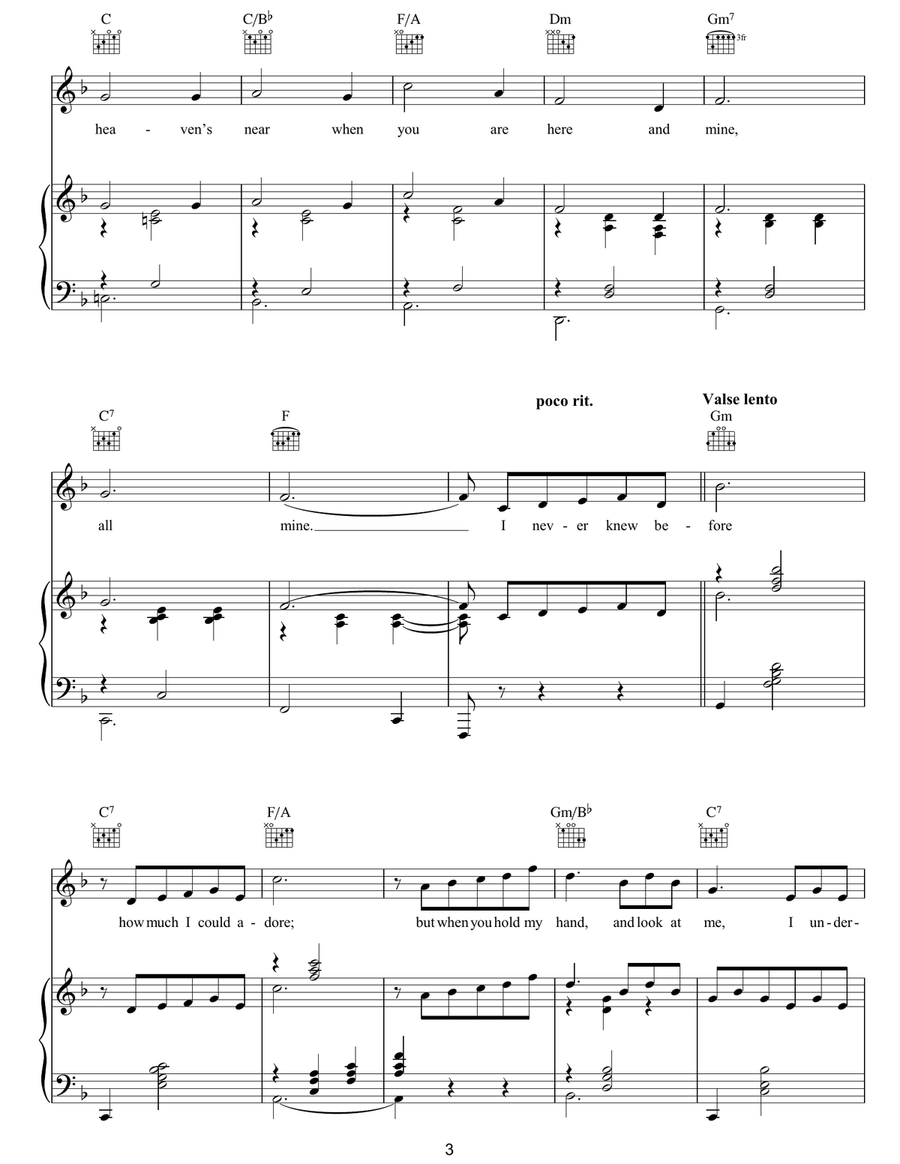 The Merry Widow Waltz The Merry Widow Waltz Guitar scores gallery preview page 3